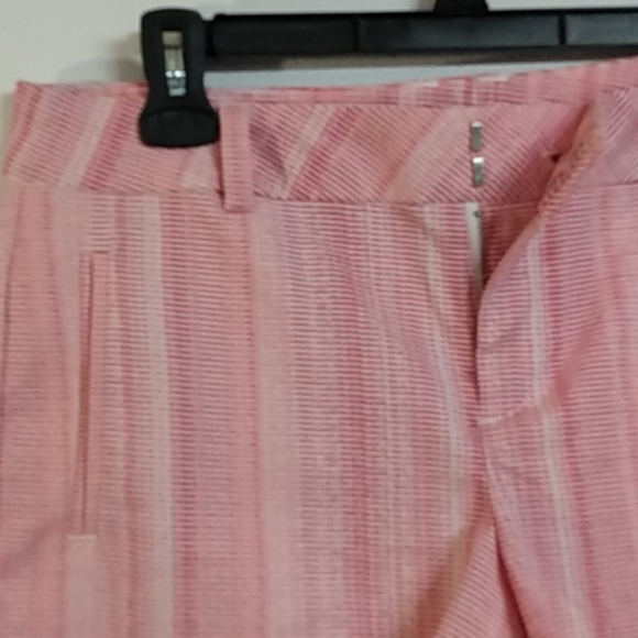 Bright Soft  Pink Twill Trouser Shorts by Ana Like New - Picture 6 of 14